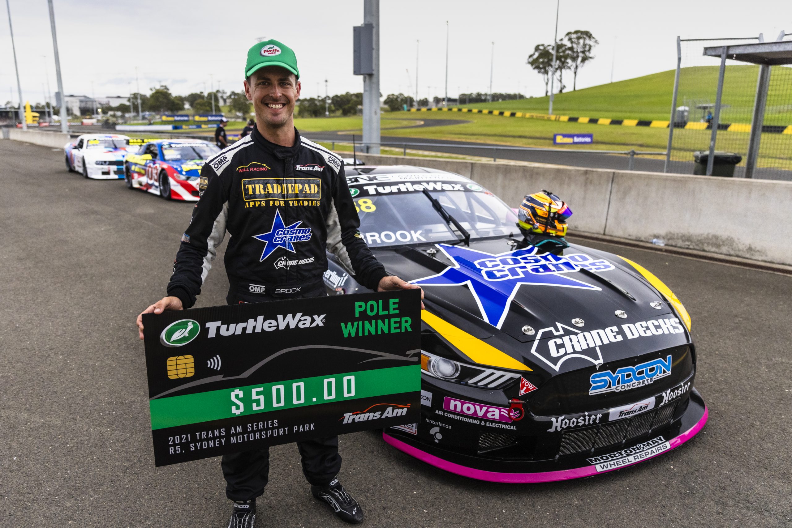 Tim Brook turns the tables to take pole in Turtle Wax Trans Am - TransAm